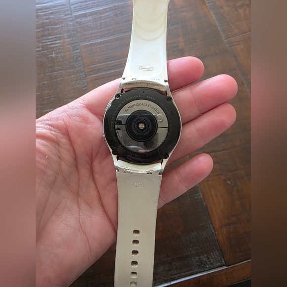 Samsung Cream Smartwatch with Minimalist Design - Picture 2 of 3